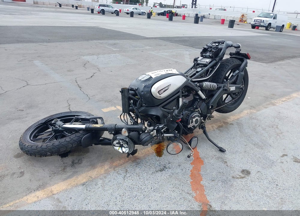 2021 DUCATI SCRAMBLER DESERT SLED VIN: ML0KAFPM7MT003855