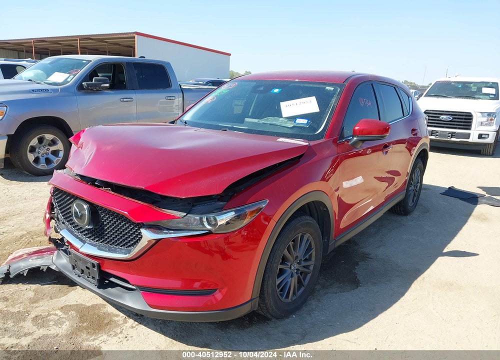 2020 MAZDA CX-5 SPORT VIN: JM3KFBBM1L0733706