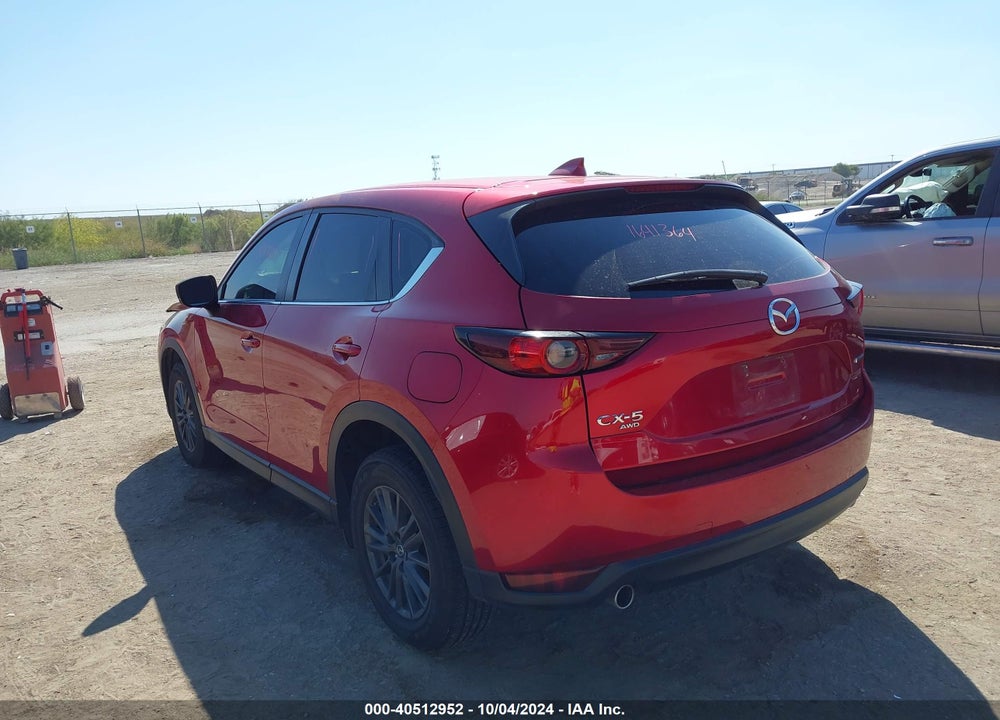 2020 MAZDA CX-5 SPORT VIN: JM3KFBBM1L0733706