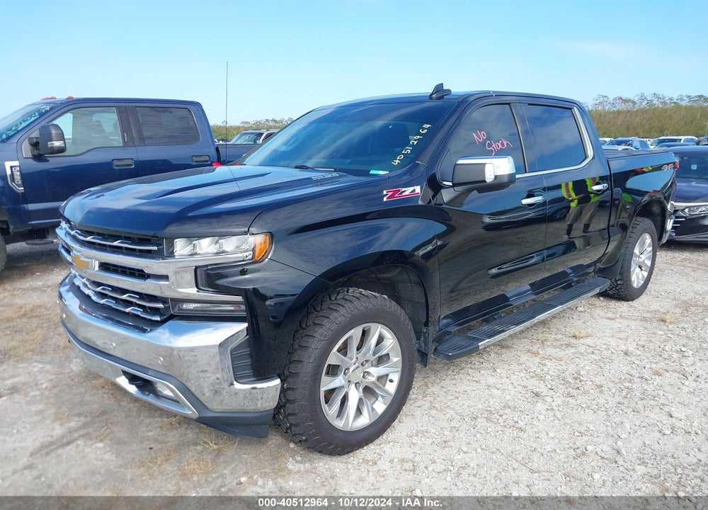 2020 CHEVROLET SILVERADO 1500 4WD SHORT BED LTZ VIN: 3GCUYGET5LG275322
