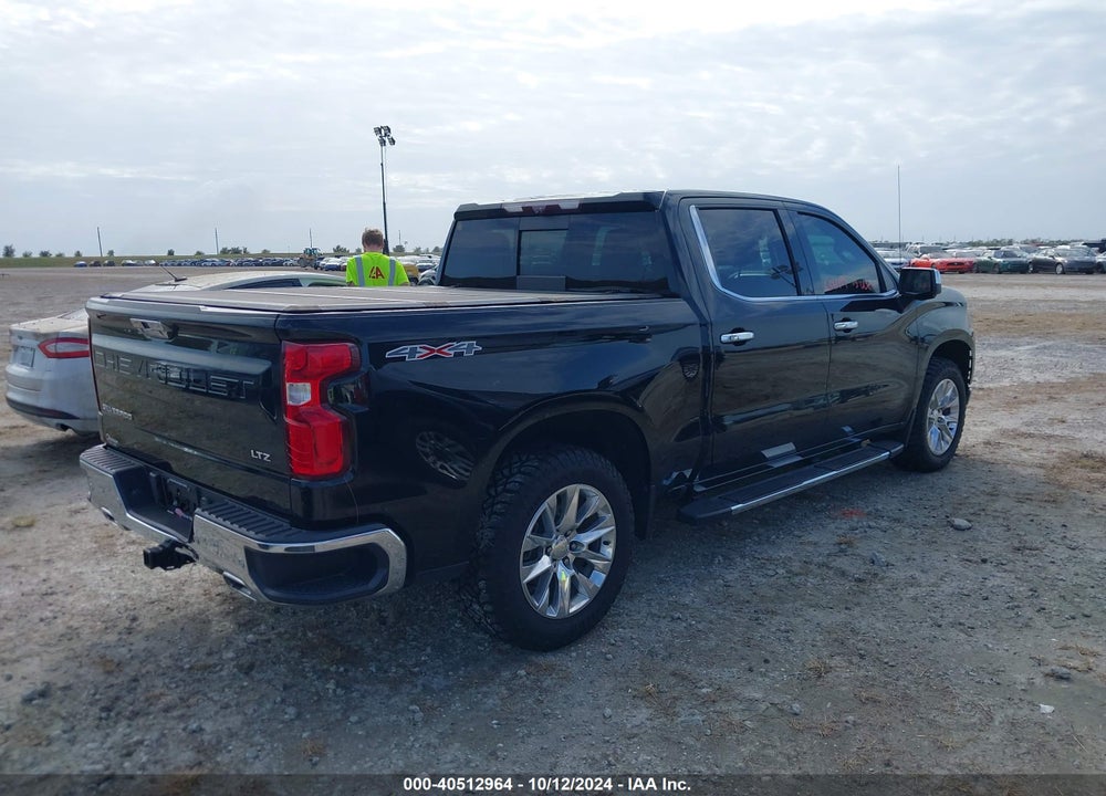 2020 CHEVROLET SILVERADO 1500 4WD SHORT BED LTZ VIN: 3GCUYGET5LG275322