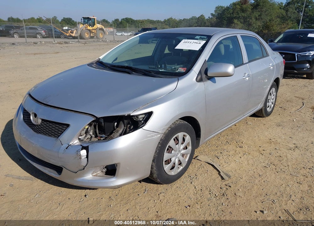2009 TOYOTA COROLLA LE VIN: JTDBL40E799081929