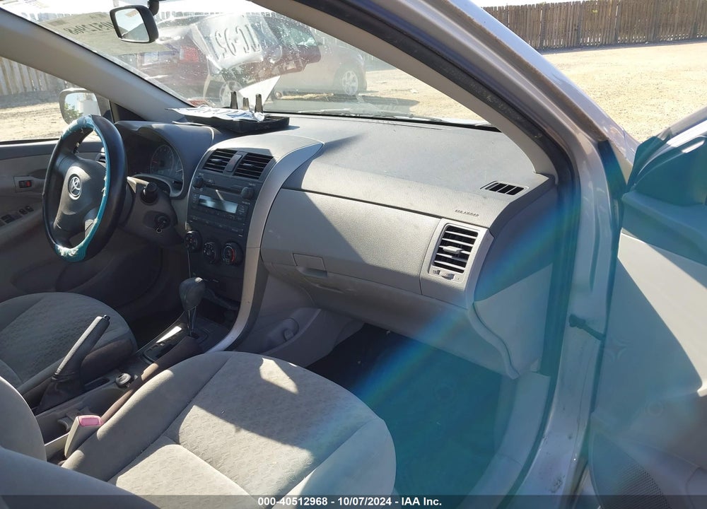 2009 TOYOTA COROLLA LE VIN: JTDBL40E799081929