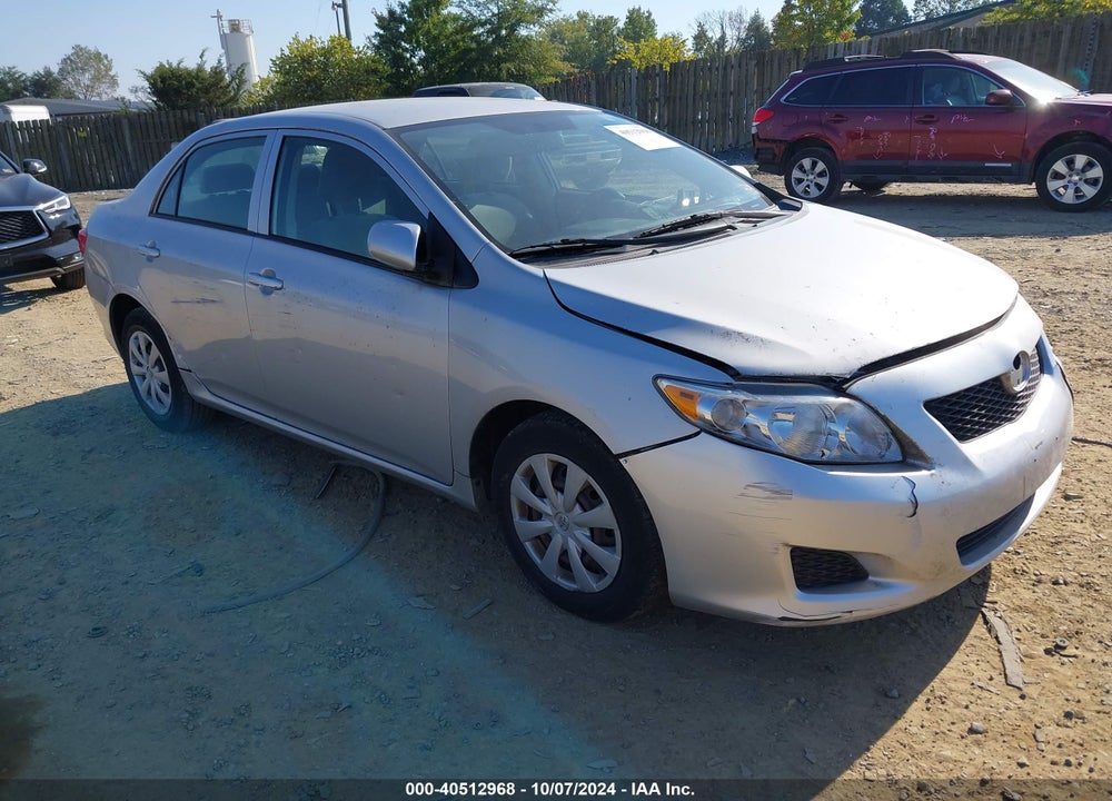 2009 TOYOTA COROLLA LE VIN: JTDBL40E799081929
