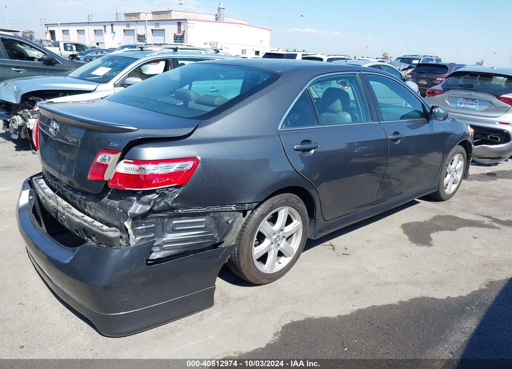 2009 TOYOTA CAMRY SE VIN: 4T1BE46K09U375124