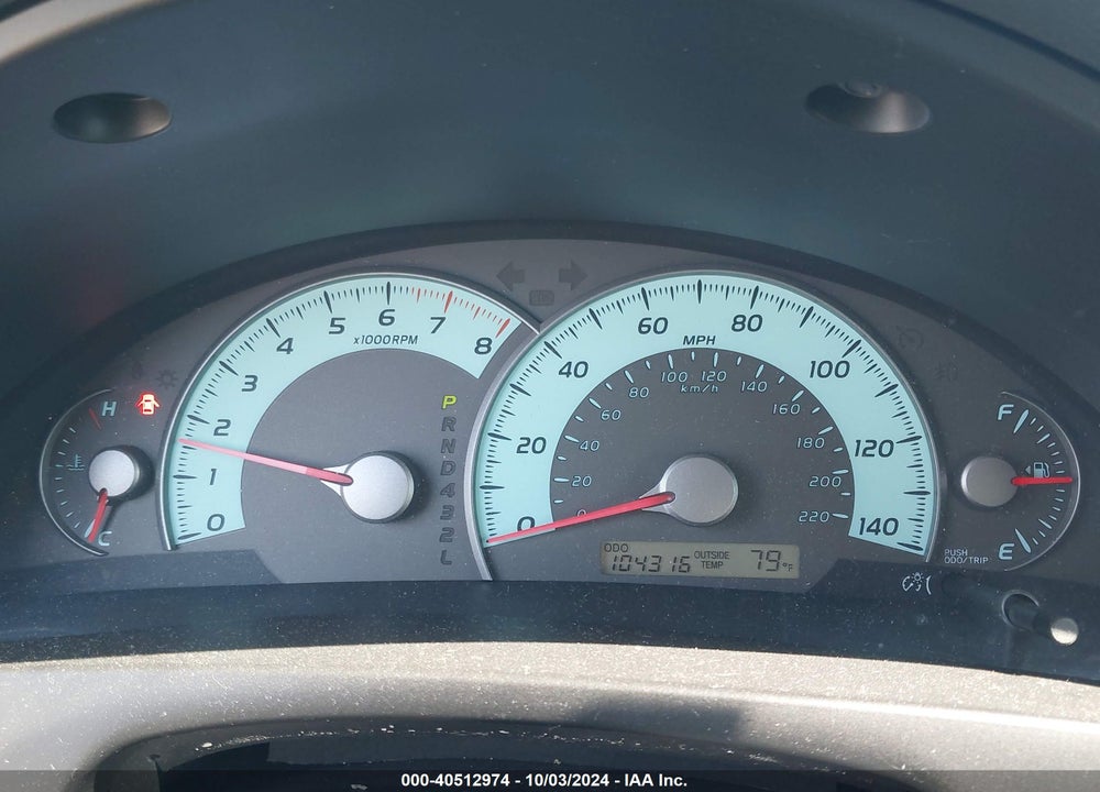 2009 TOYOTA CAMRY SE VIN: 4T1BE46K09U375124
