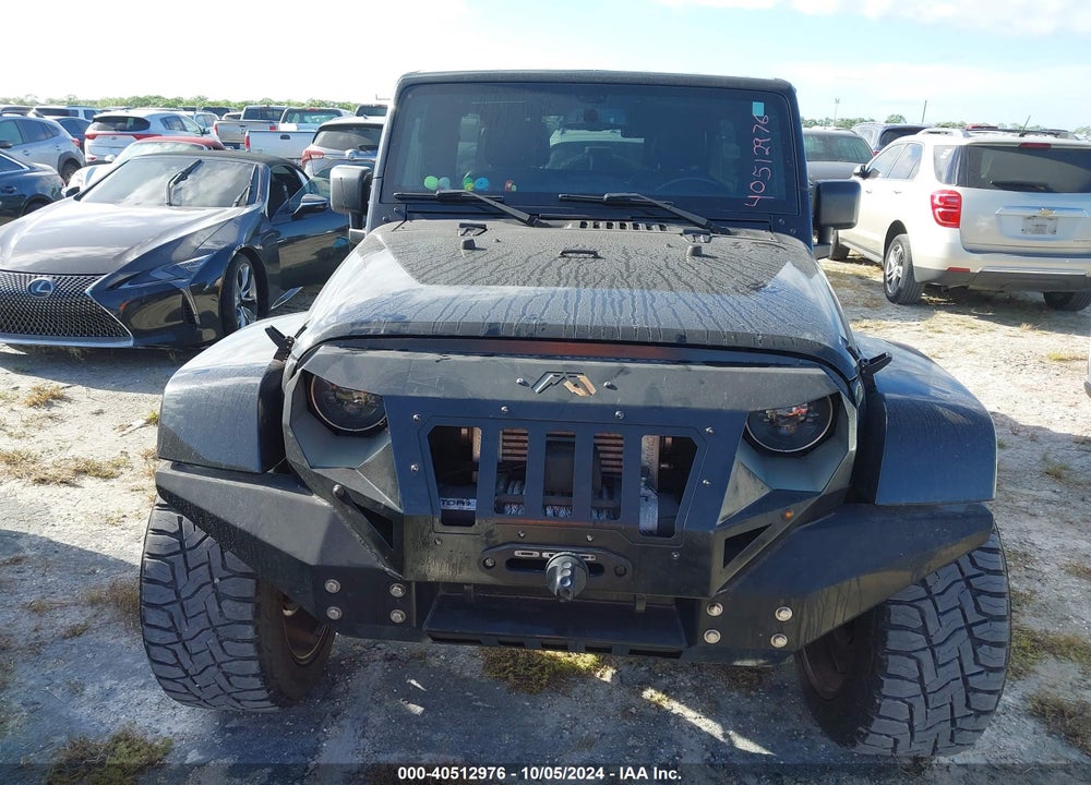 2016 ANGLER JEEP WR UNLIMITED SAHARA VIN: 1C4BJWEG0GL264486