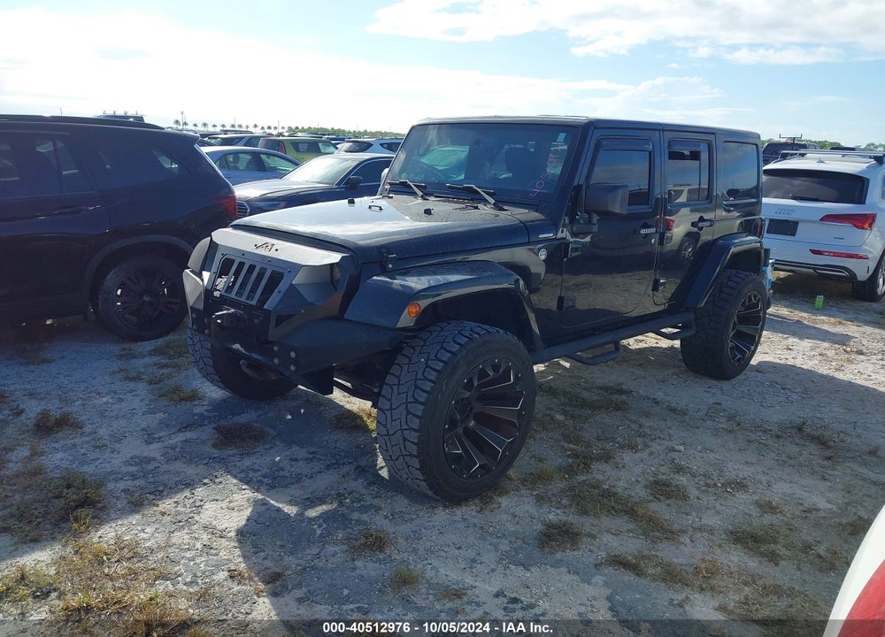 2016 ANGLER JEEP WR UNLIMITED SAHARA VIN: 1C4BJWEG0GL264486