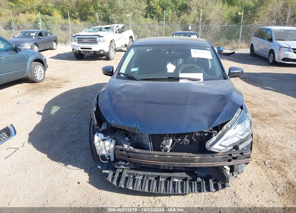 2017 NISSAN SENTRA SV VIN: 3N1AB7AP6HY211680