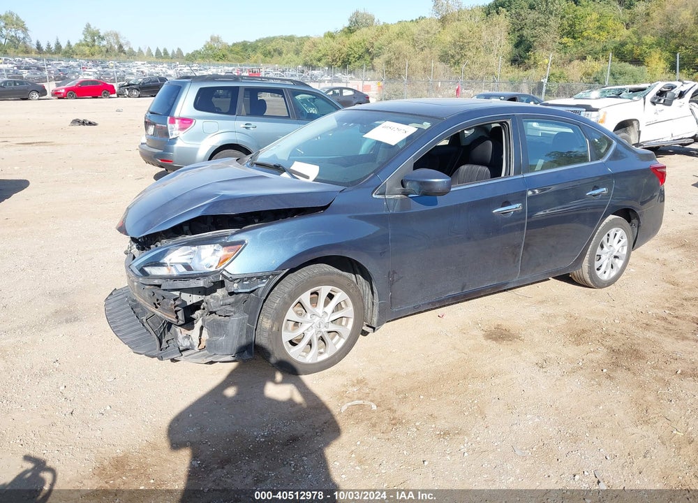 2017 NISSAN SENTRA SV VIN: 3N1AB7AP6HY211680