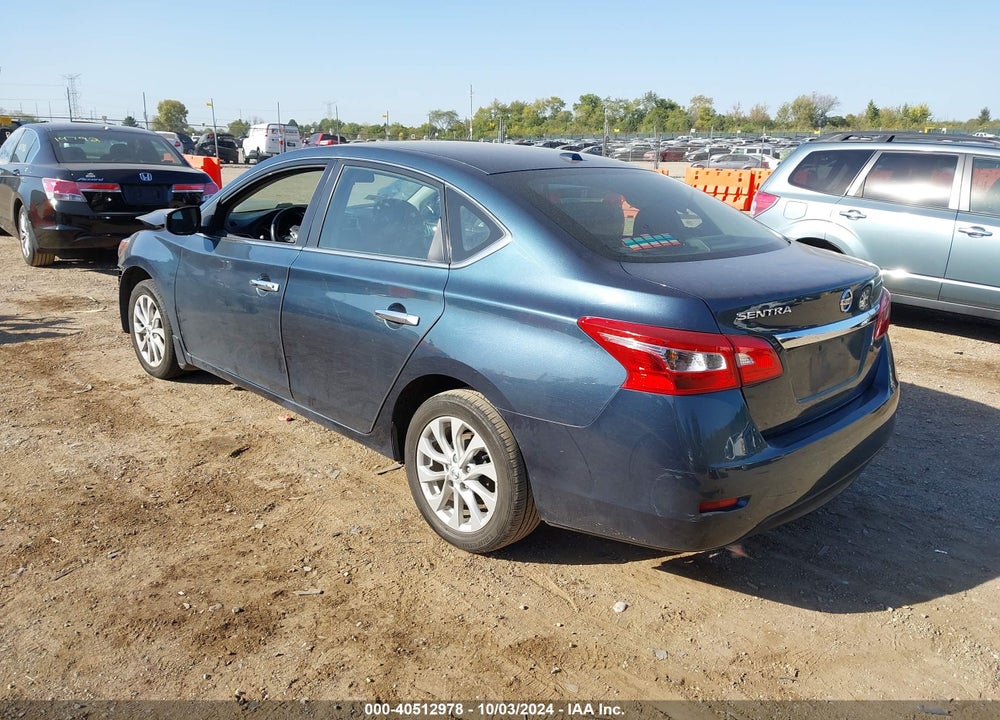 2017 NISSAN SENTRA SV VIN: 3N1AB7AP6HY211680