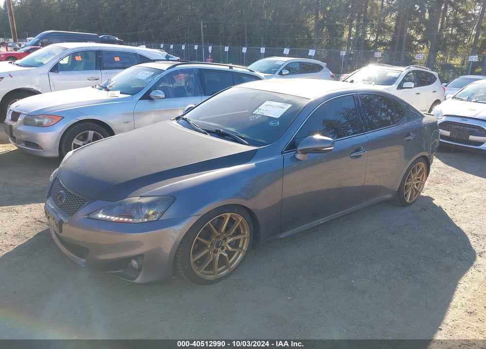 2012 LEXUS IS 250 VIN: JTHCF5C25C5054695