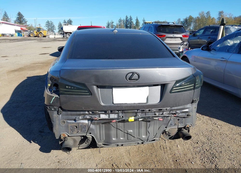 2012 LEXUS IS 250 VIN: JTHCF5C25C5054695