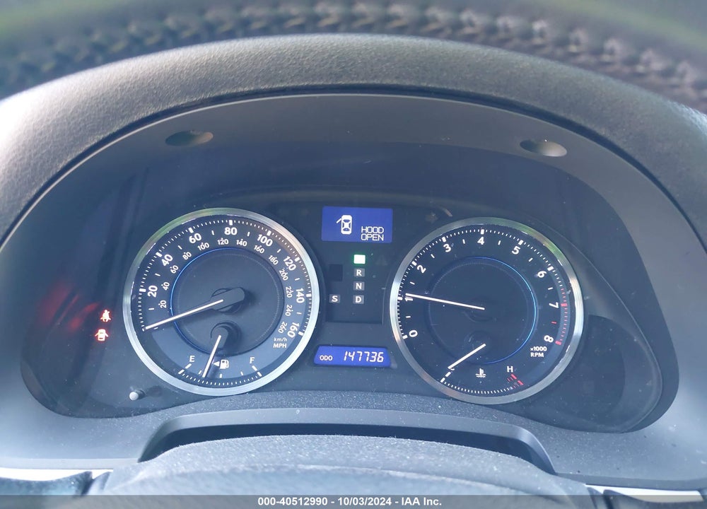 2012 LEXUS IS 250 VIN: JTHCF5C25C5054695