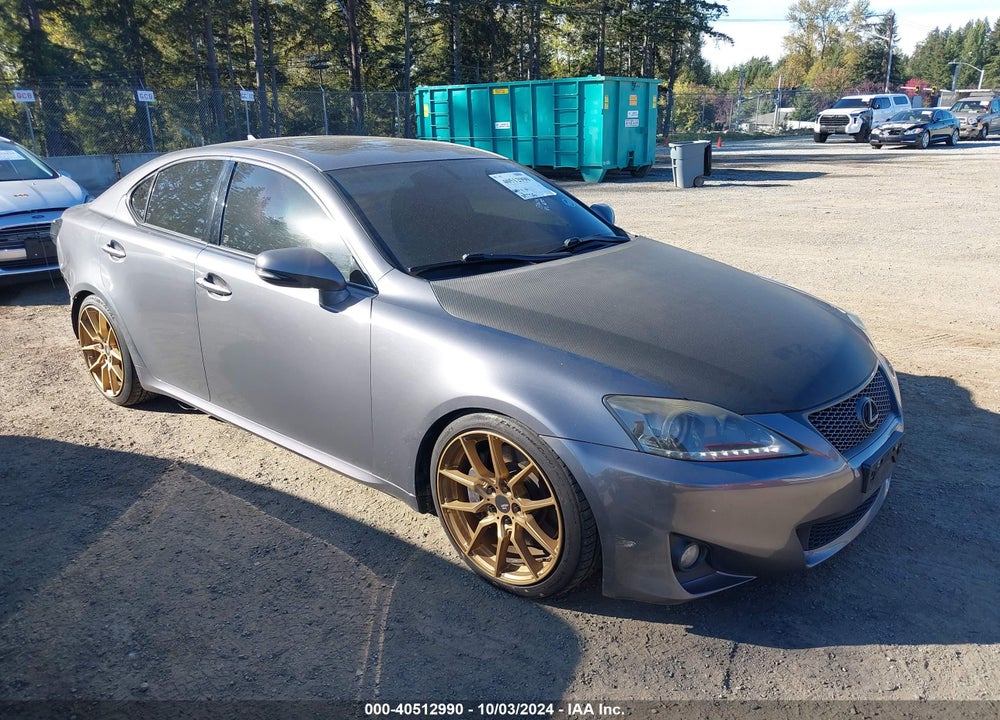 2012 LEXUS IS 250 VIN: JTHCF5C25C5054695