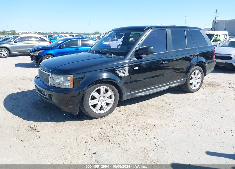 2008 LAND ROVER RANGE ROVER SPORT HSE VIN: SALSK25448A182701