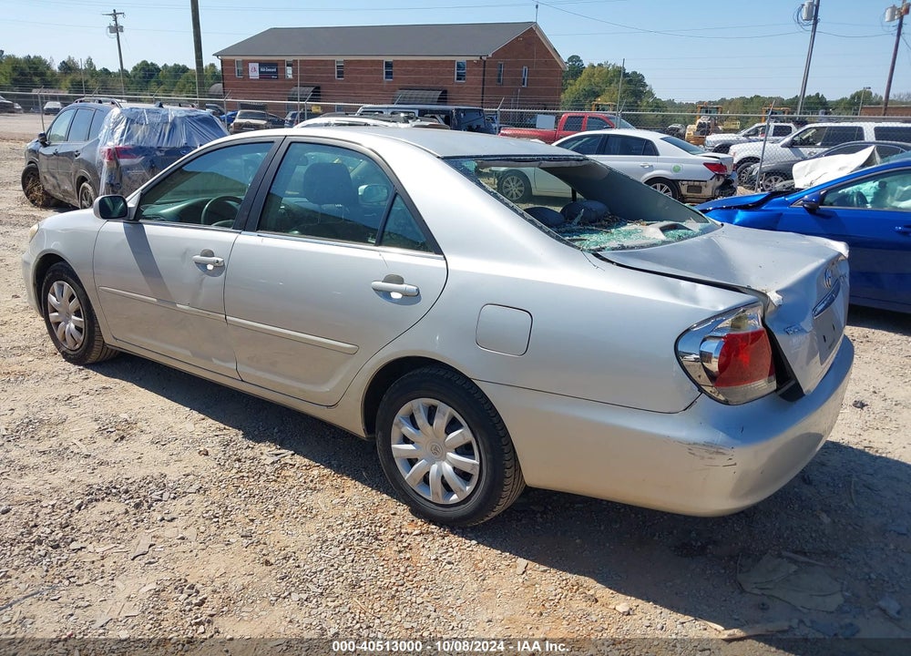 2005 TOYOTA CAMRY LE VIN: 4T1BE32K35U996156