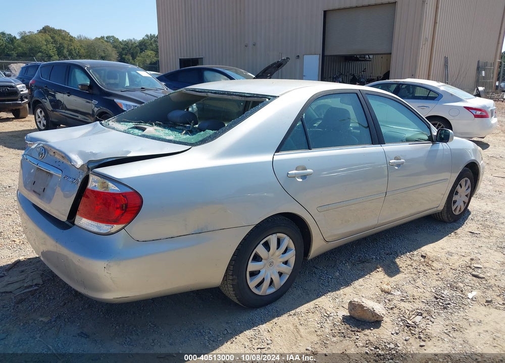 2005 TOYOTA CAMRY LE VIN: 4T1BE32K35U996156
