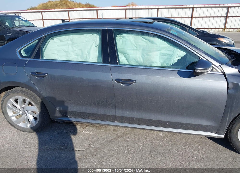 2018 VOLKSWAGEN PASSAT 2.0T SE VIN: 1VWBA7A35JC031510