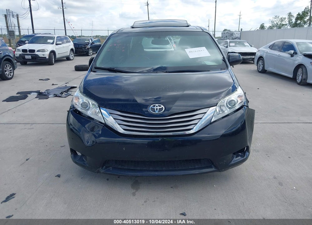 2016 TOYOTA SIENNA XLE 7 PASSENGER VIN: 5TDDK3DC2GS132508