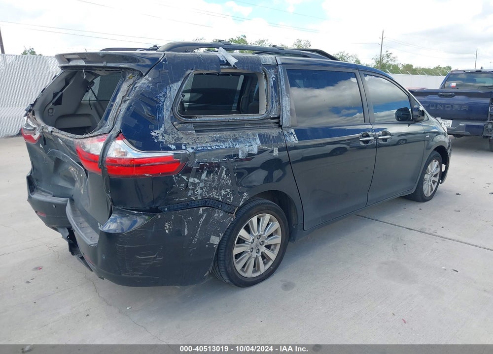 2016 TOYOTA SIENNA XLE 7 PASSENGER VIN: 5TDDK3DC2GS132508