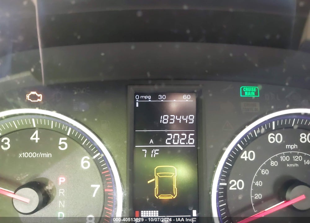 2009 HONDA CR-V EX VIN: 3CZRE48509G706968