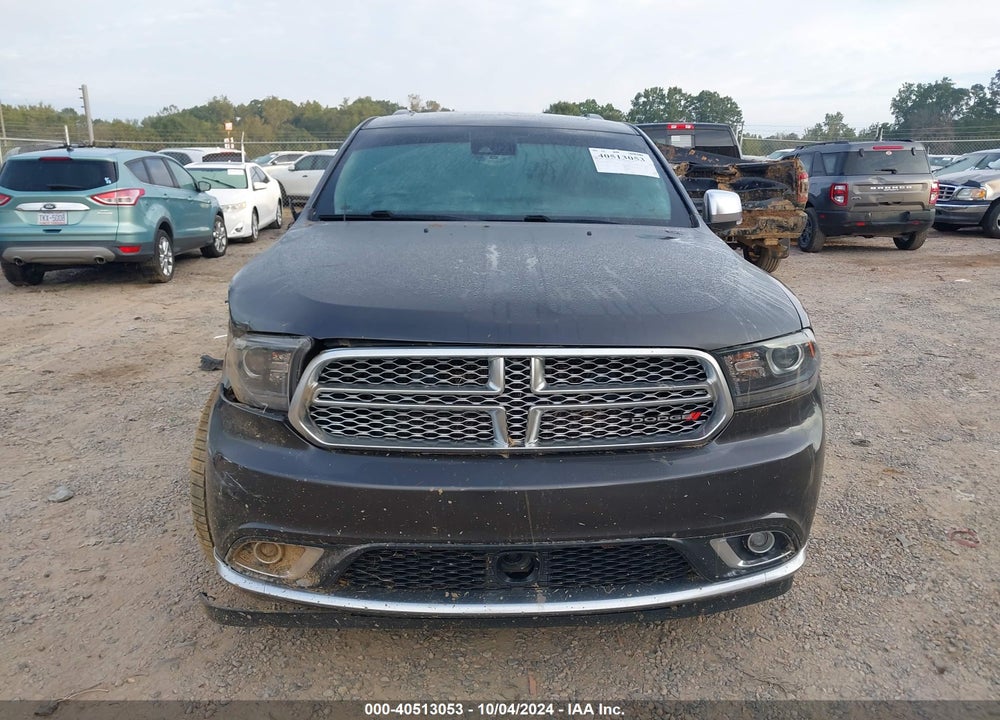 2017 DODGE DURANGO CITADEL ANODIZED PLATINUM AWD VIN: 1C4RDJEG5HC642280