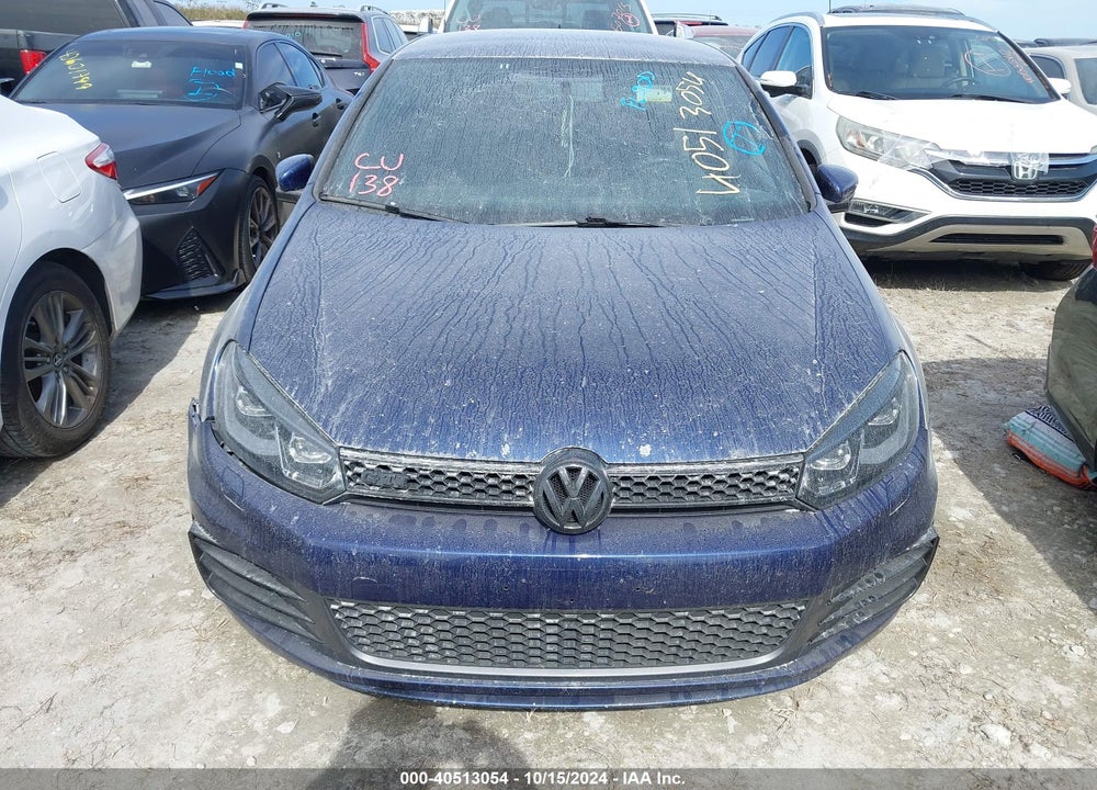 2012 VOLKSWAGEN GTI 4-DOOR VIN: WVWHV7AJ8CW259308