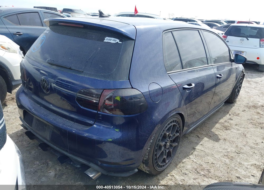 2012 VOLKSWAGEN GTI 4-DOOR VIN: WVWHV7AJ8CW259308
