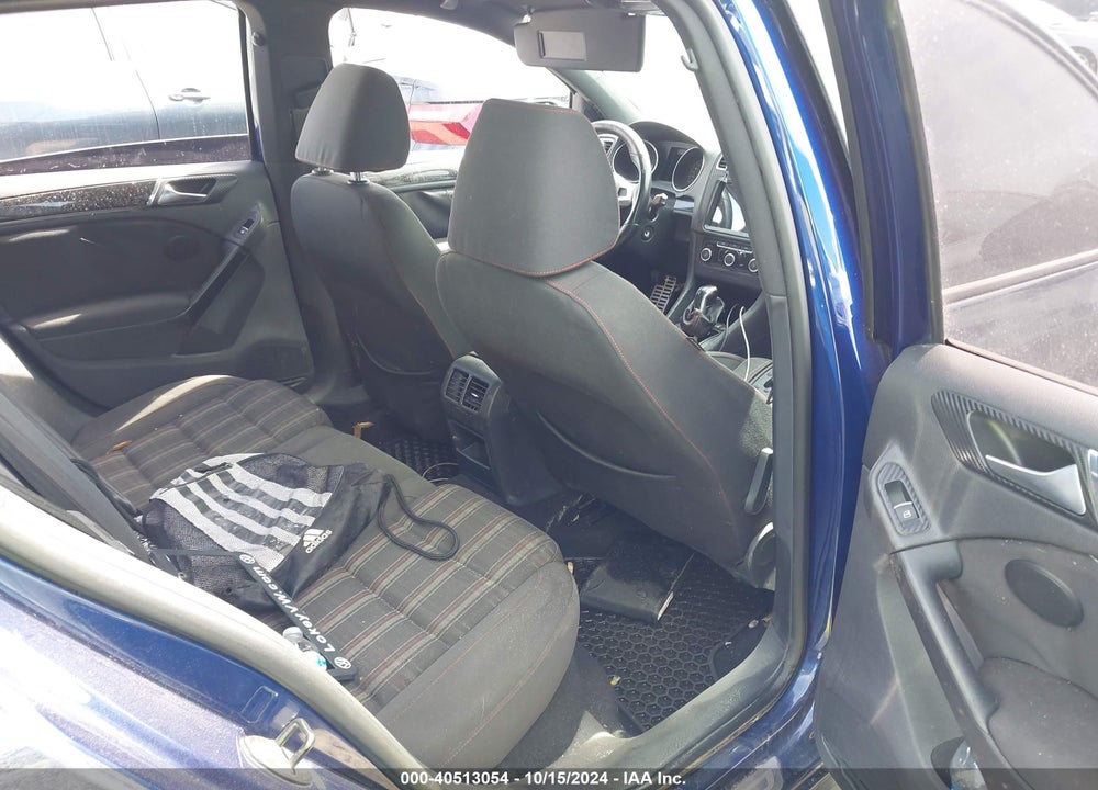 2012 VOLKSWAGEN GTI 4-DOOR VIN: WVWHV7AJ8CW259308