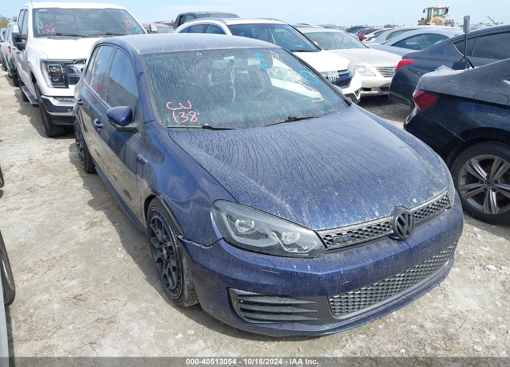 2012 VOLKSWAGEN GTI 4-DOOR VIN: WVWHV7AJ8CW259308