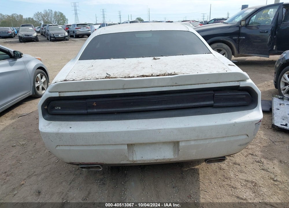2011 DODGE CHALLENGER VIN: 2B3CJ4DG1BH511189