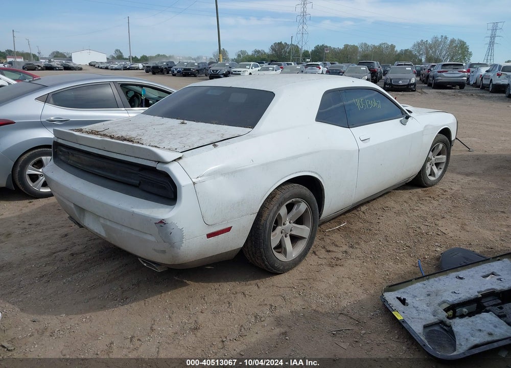 2011 DODGE CHALLENGER VIN: 2B3CJ4DG1BH511189