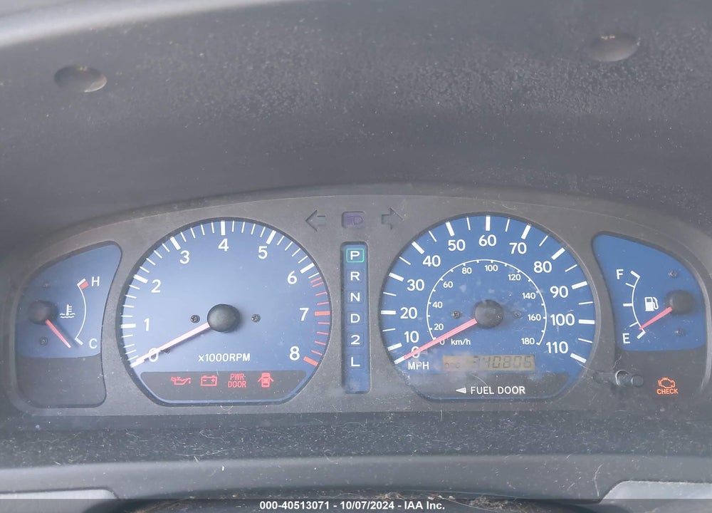 2001 TOYOTA SIENNA XLE VIN: 4T3ZF13C21U372616