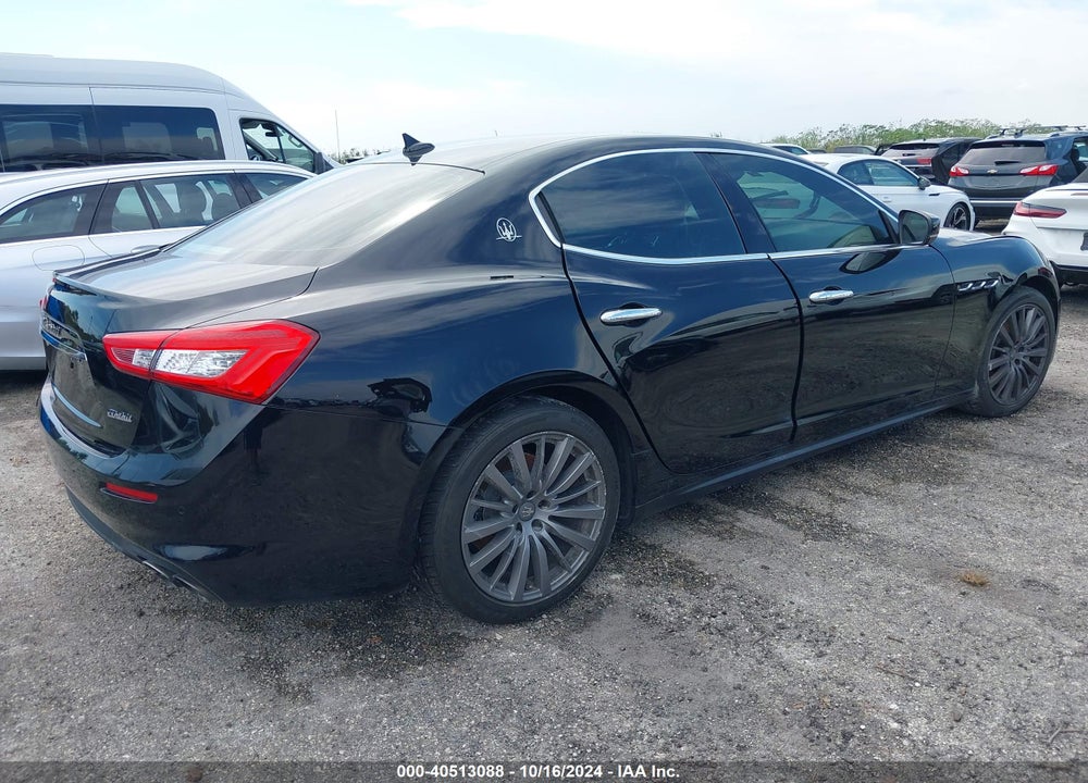 2018 MASERATI GHIBLI VIN: ZAM57XSA6J1299873