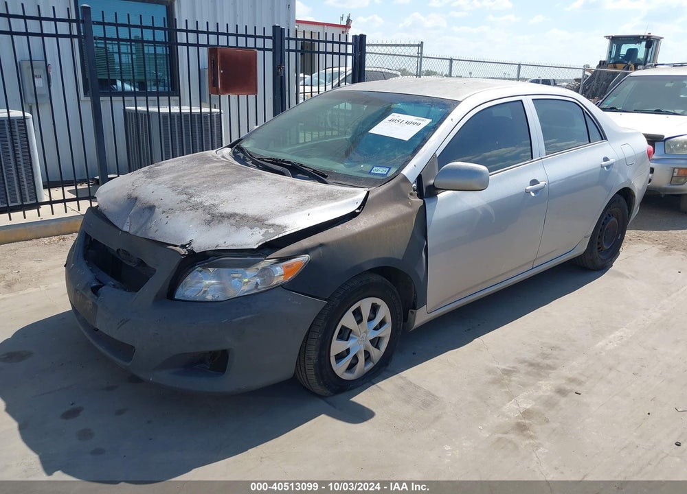 2009 TOYOTA COROLLA LE VIN: 1NXBU40E69Z099232