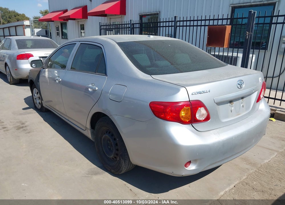2009 TOYOTA COROLLA LE VIN: 1NXBU40E69Z099232