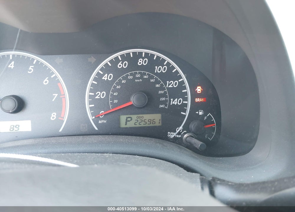 2009 TOYOTA COROLLA LE VIN: 1NXBU40E69Z099232