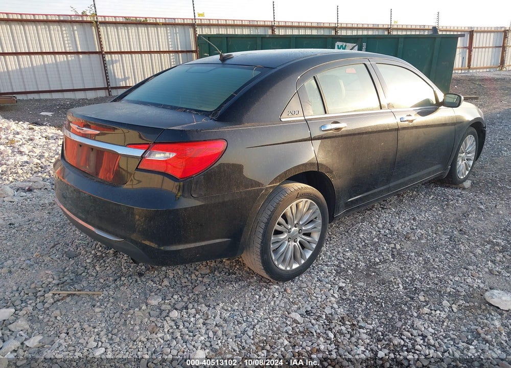 2011 CHRYSLER 200 LIMITED VIN: 1C3BC2FB2BN614420