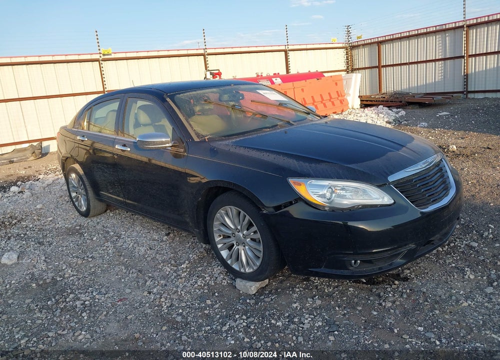 2011 CHRYSLER 200 LIMITED VIN: 1C3BC2FB2BN614420