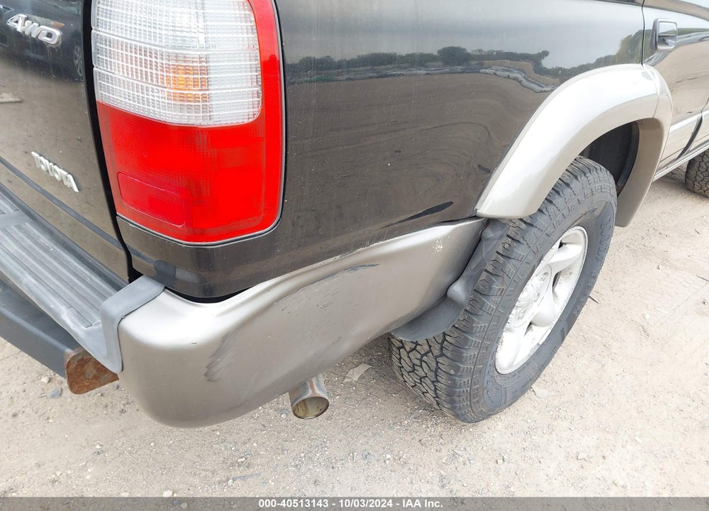 2000 TOYOTA 4RUNNER LIMITED V6 VIN: JT3HN87R3Y0278253