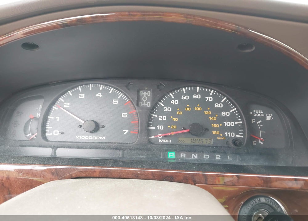 2000 TOYOTA 4RUNNER LIMITED V6 VIN: JT3HN87R3Y0278253