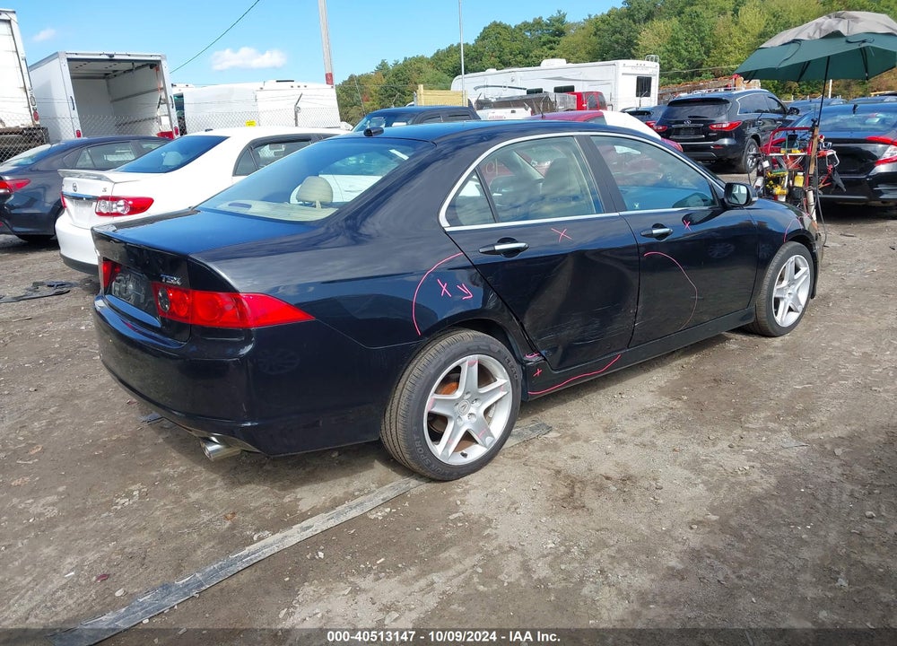 2008 ACURA TSX VIN: JH4CL96858C008898
