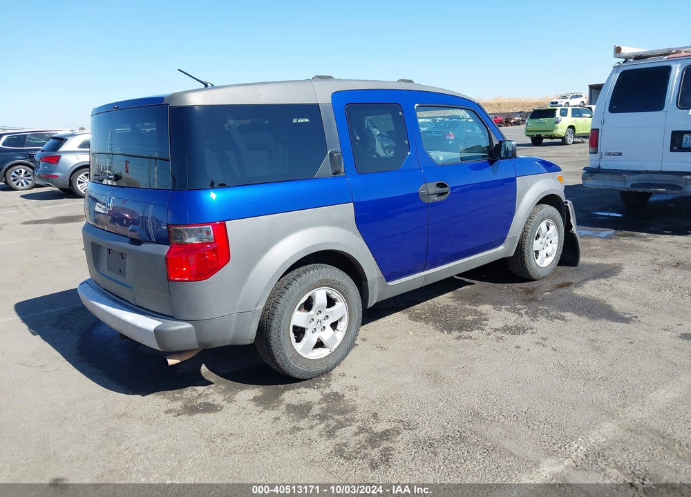 2004 HONDA ELEMENT EX VIN: 5J6YH286X4L033165