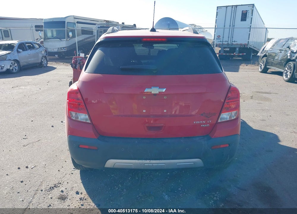 2016 CHEVROLET TRAX LT VIN: KL7CJPSB8GB651583