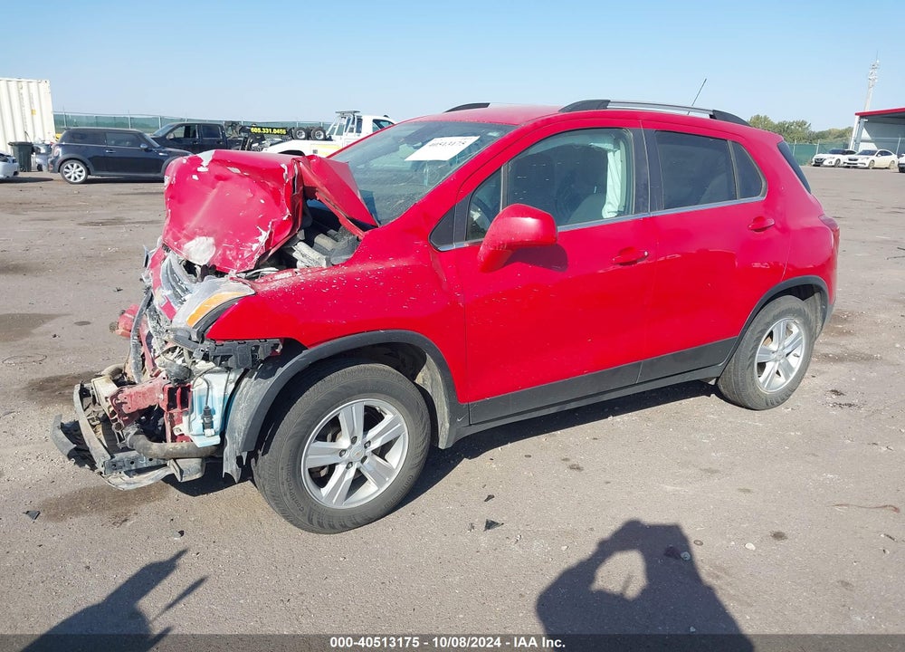 2016 CHEVROLET TRAX LT VIN: KL7CJPSB8GB651583