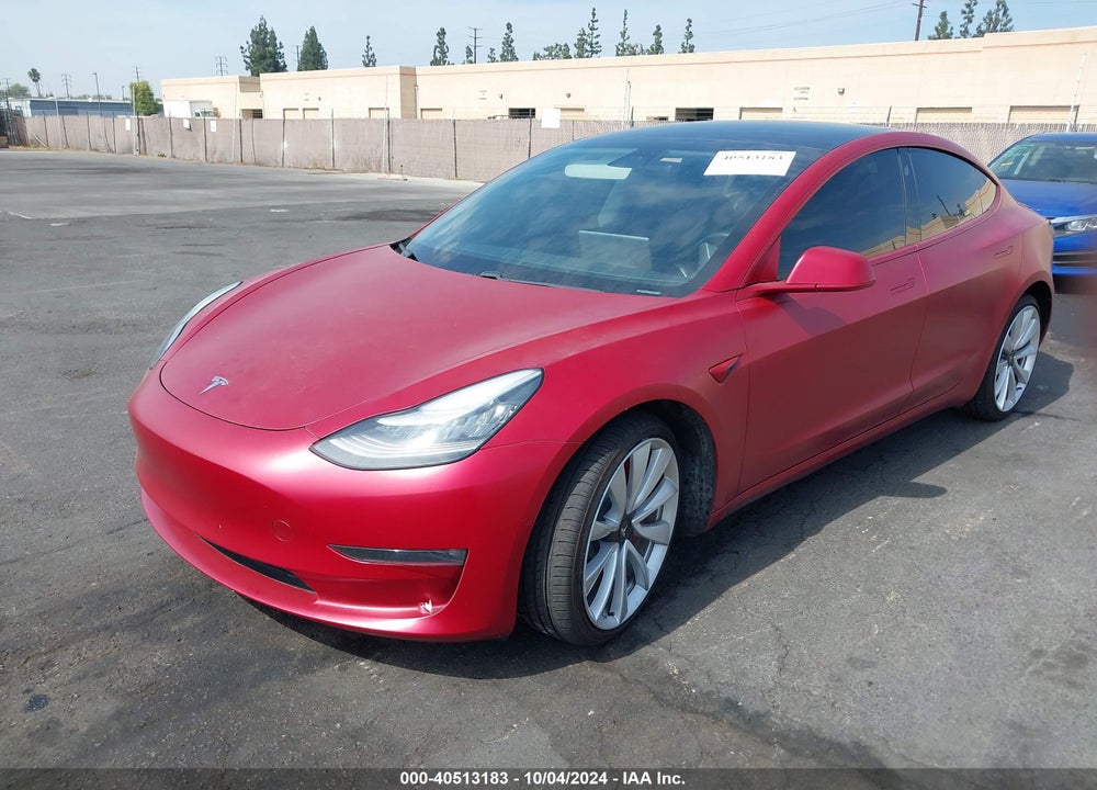 2019 TESLA MODEL 3 LONG RANGE/PERFORMANCE VIN: 5YJ3E1EB9KF413635