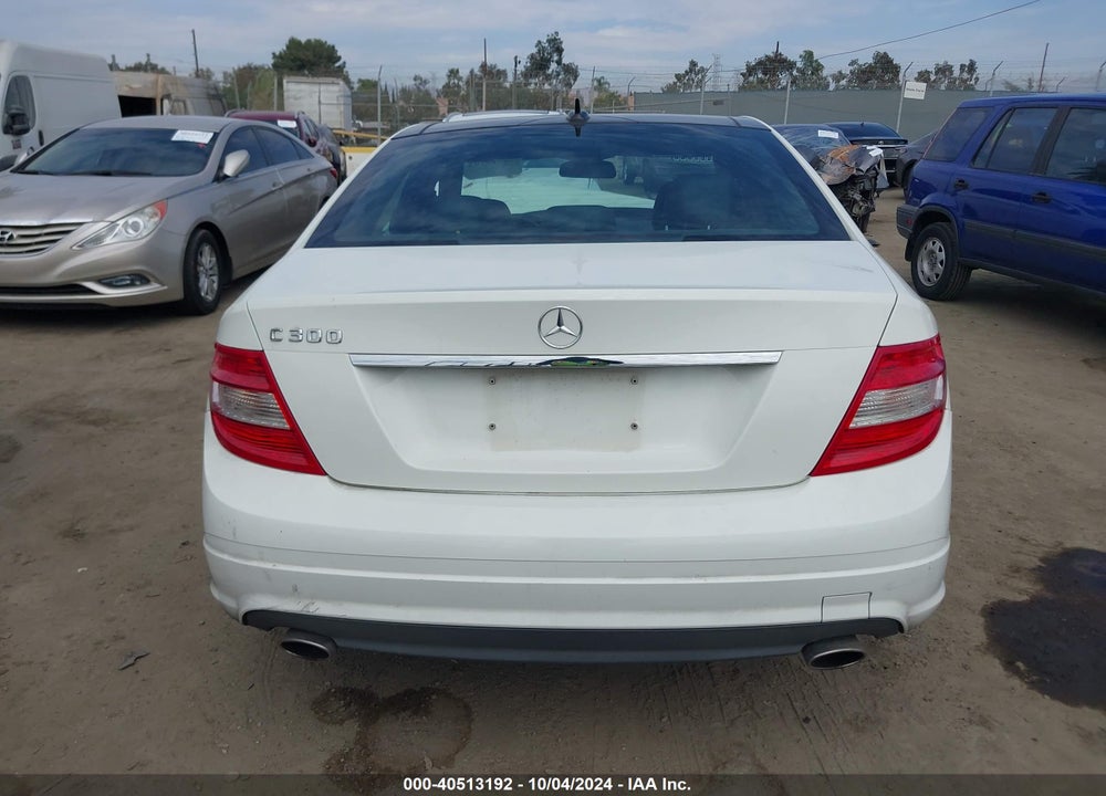 2009 MERCEDES-BENZ C 300 LUXURY/SPORT VIN: WDDGF54X29R067683