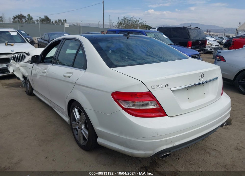 2009 MERCEDES-BENZ C 300 LUXURY/SPORT VIN: WDDGF54X29R067683