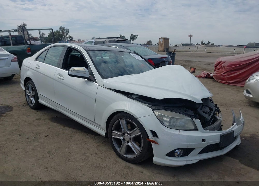 2009 MERCEDES-BENZ C 300 LUXURY/SPORT VIN: WDDGF54X29R067683